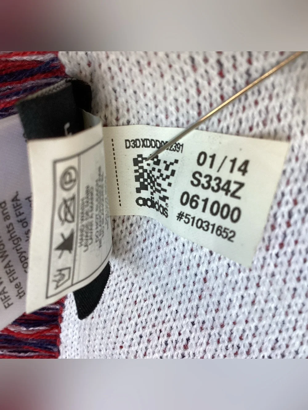 2014 Adidas FIFA World Cup USA United States scarf